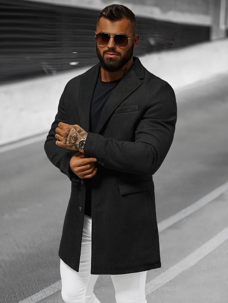 Jak zapinać płaszcz męski