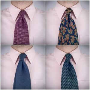 Jak dobrać odpowiedni krawat do różowej koszuli?