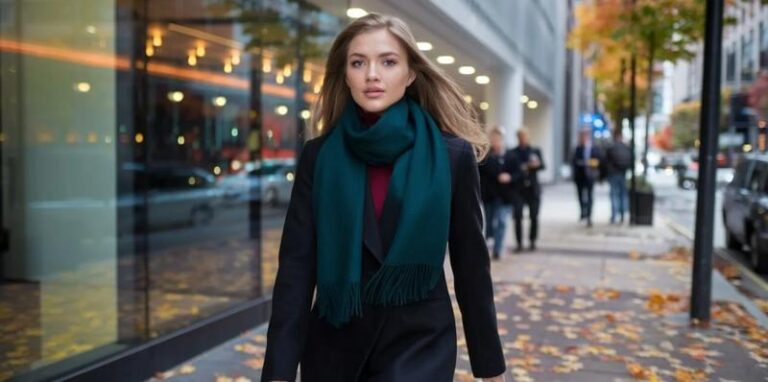 Stylowy duet: jaki szalik do czarnego płaszcza męskiego wybrać?