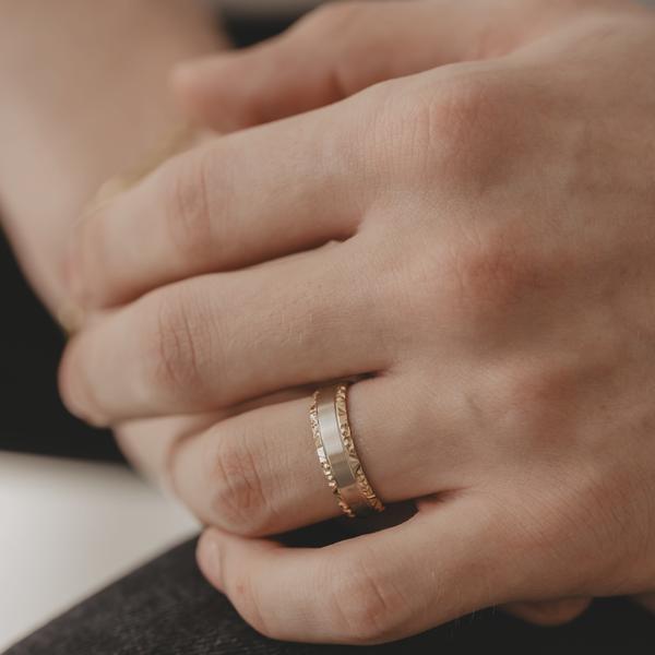 Łącząc obrączkę i pierścionek